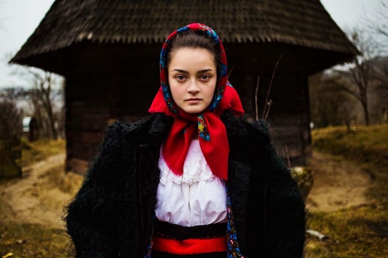 Фото девушки, Румыния