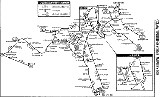 Карта Севастополя (маршруты троллейбусов)