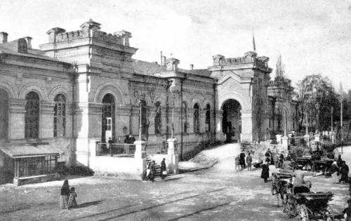 Ж/д вокзал- Ретро фото Севастополя