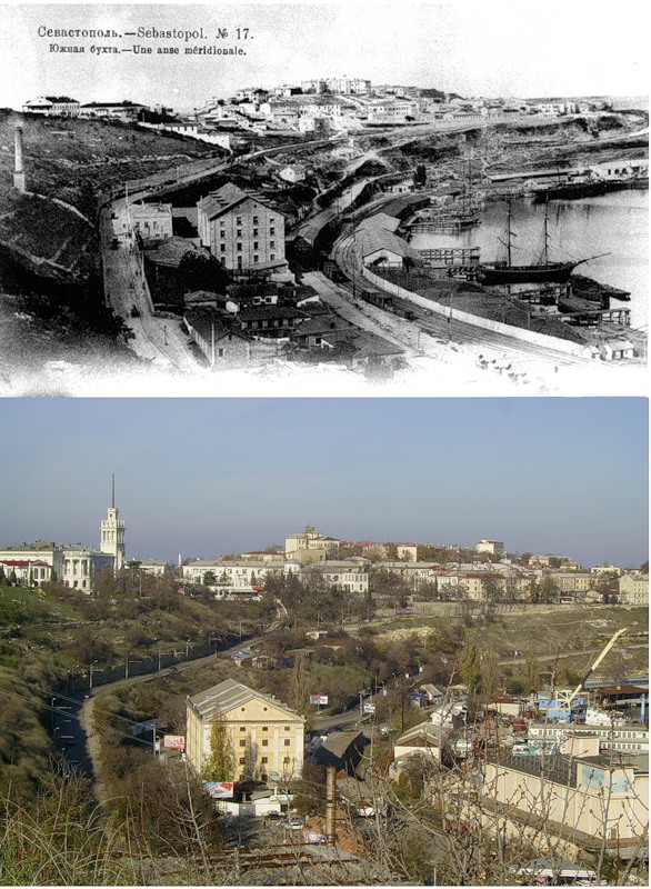 Южная бухта Севастополя- Ретро фото Севастополя