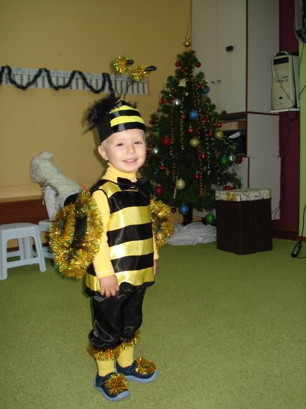 Наш солнечный Пчеленок- Фотоконкурс новогоднего костюма
