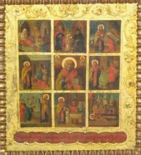 Икона Святителя Николая из Свято-Николаевского Пустынно-Рыхловского мужского монастыря в Севастополе