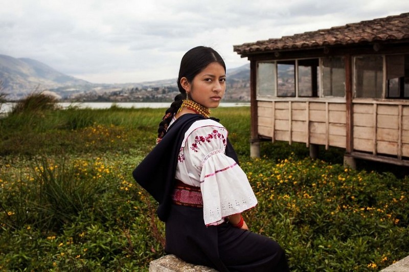 Фото девушки, Эквадор